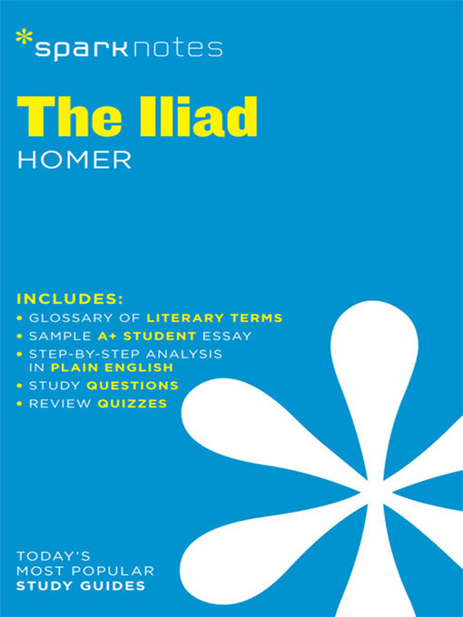 Title details for The Iliad SparkNotes Literature Guide by SparkNotes - Available